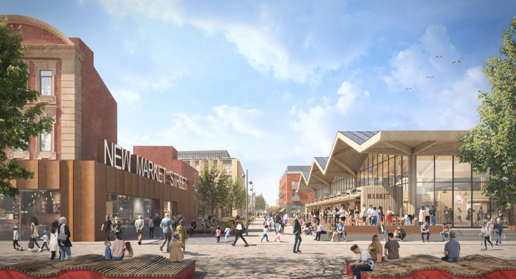 St Helens town centre CGI